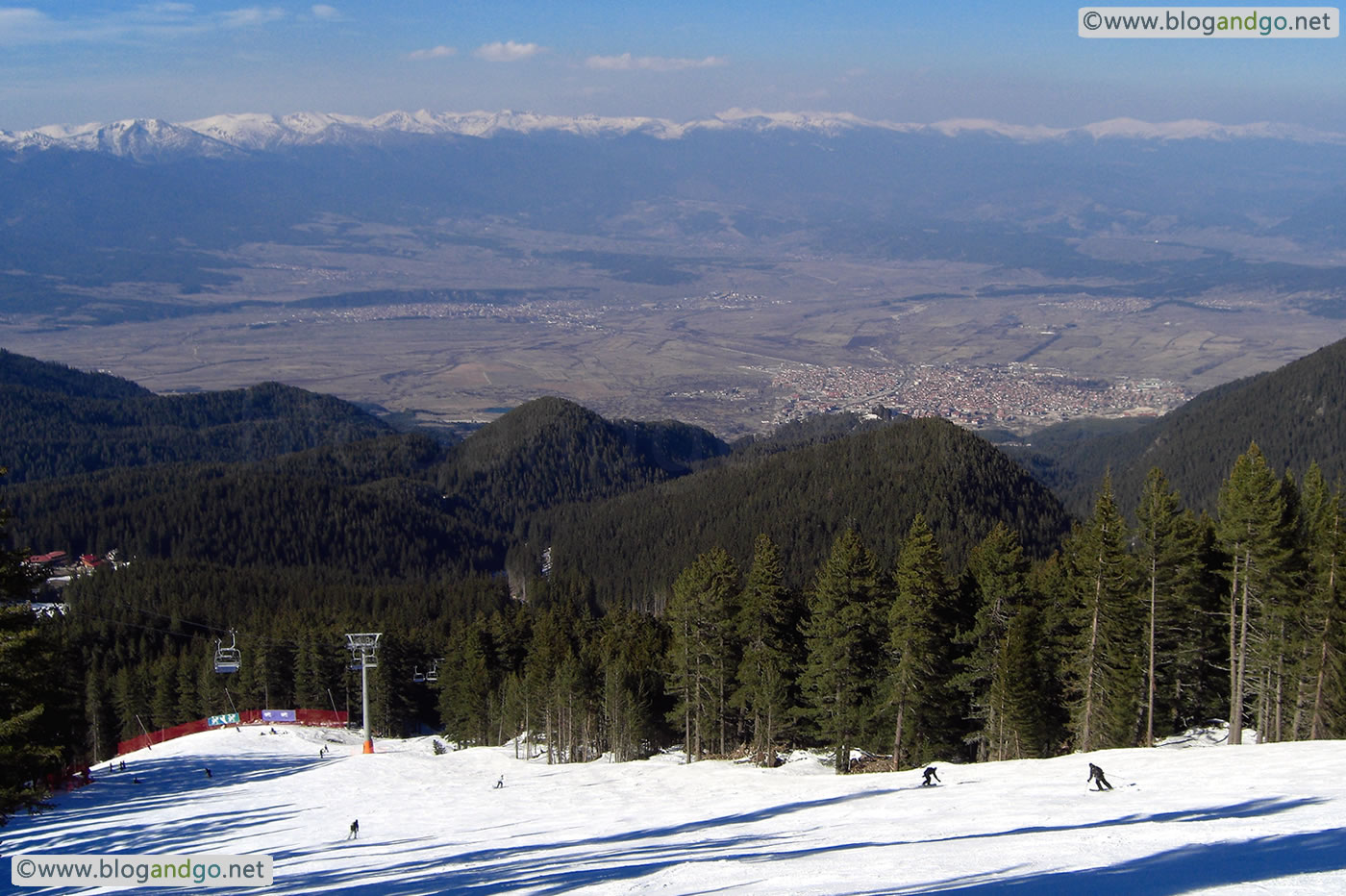 Bansko - Across the Razlog valley